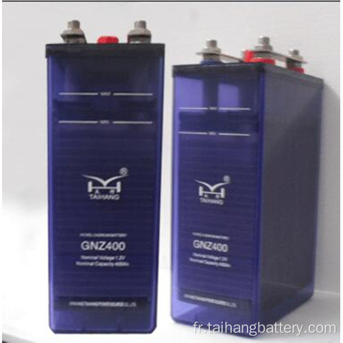 pile alcaline au nickel-cadmium batterie 1.2v 110v 400ah